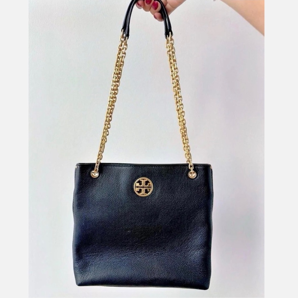 TORY BURCH | Black Carson SwingPack Leather Crossbody Bag - Picture 6 of 13